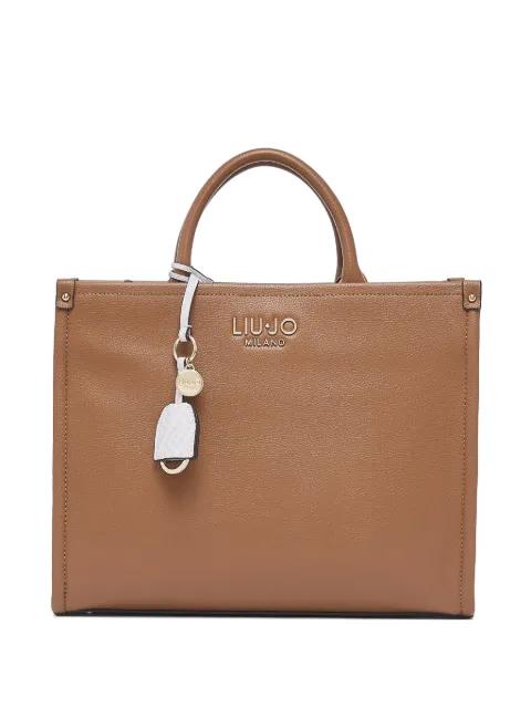 charm-detail tote bag by LIU JO