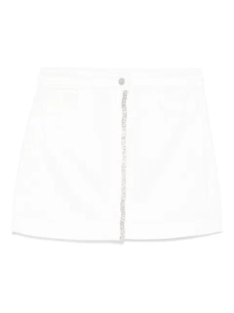 cotton mini skirt by LIU JO