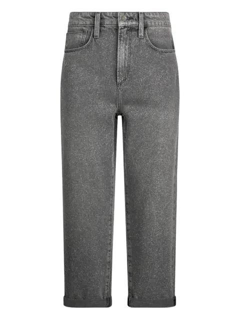 cotton straight-leg jeans by LIU JO