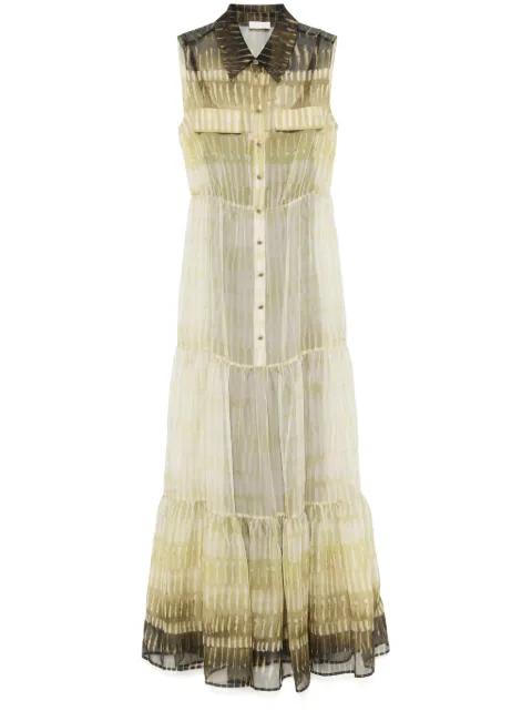 crepe maxi dress by LIU JO