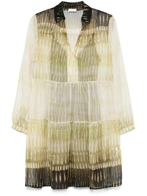 crepe mini dress by LIU JO