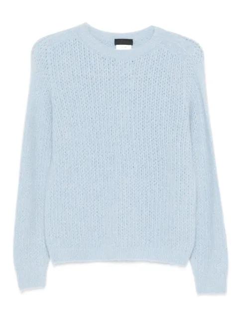 crew-neck knit sweater by LIU JO