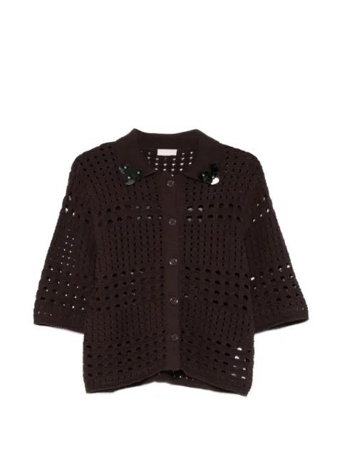 crochet cardigan by LIU JO