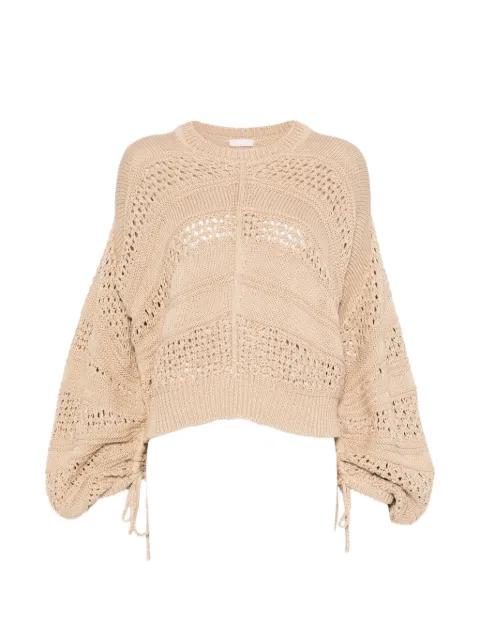 crochet jumper by LIU JO
