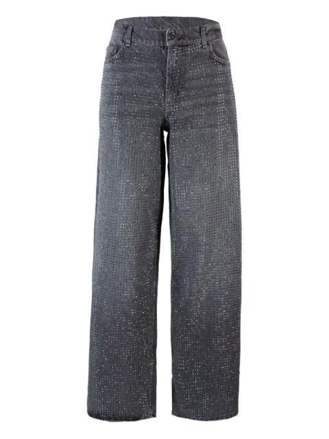 crystal-embellished jeans by LIU JO