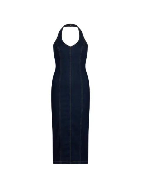 denim midi dress by LIU JO