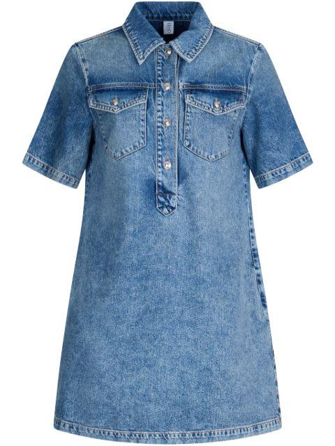 denim mini dress by LIU JO