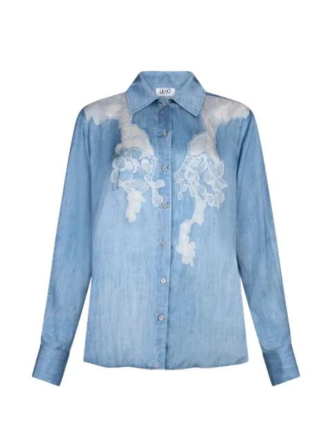 digital-print shirt by LIU JO
