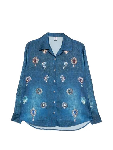 digital-print shirt by LIU JO