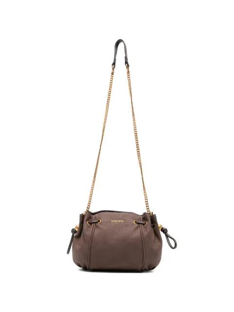 drawstring-detail shoulder bag by LIU JO