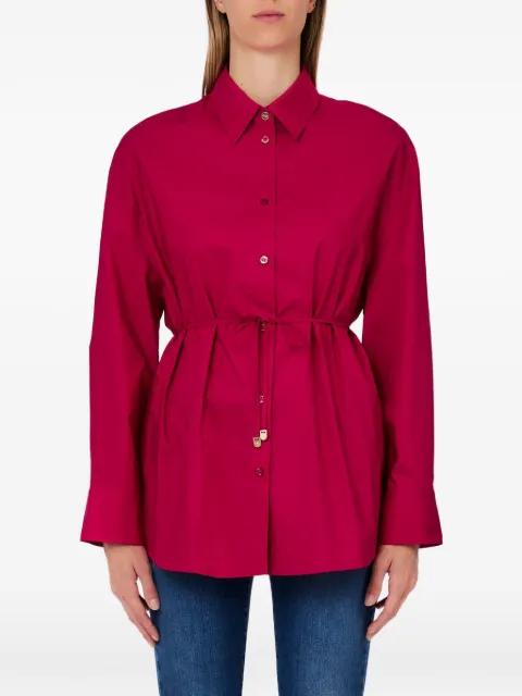 drawstring shirt by LIU JO