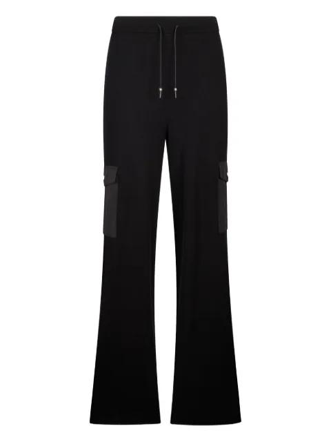 elastic-waistband cargo trousers by LIU JO