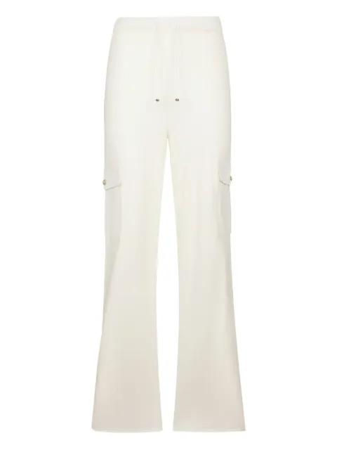 elastic-waistband cargo trousers by LIU JO