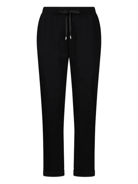 elasticated fleece track pants by LIU JO