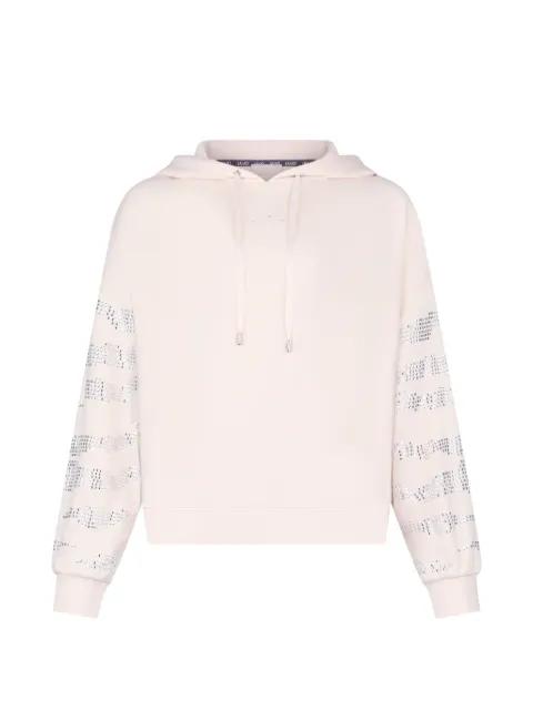 embellished hoodie by LIU JO