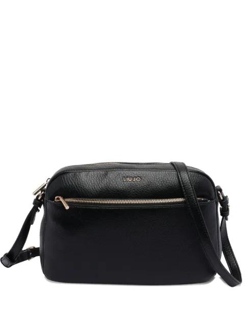 faux-leather shoulder bag by LIU JO