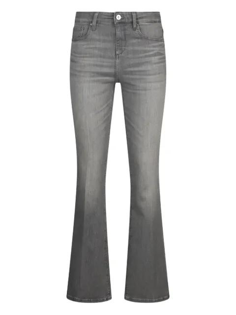 five-pocket high-rise bootcut jeans by LIU JO