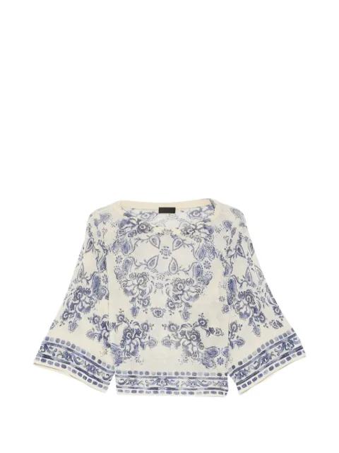 floral blouse by LIU JO