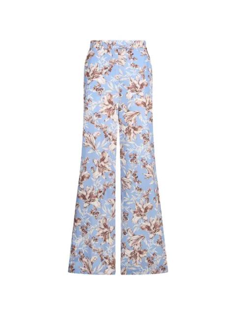 floral-pattern trousers by LIU JO