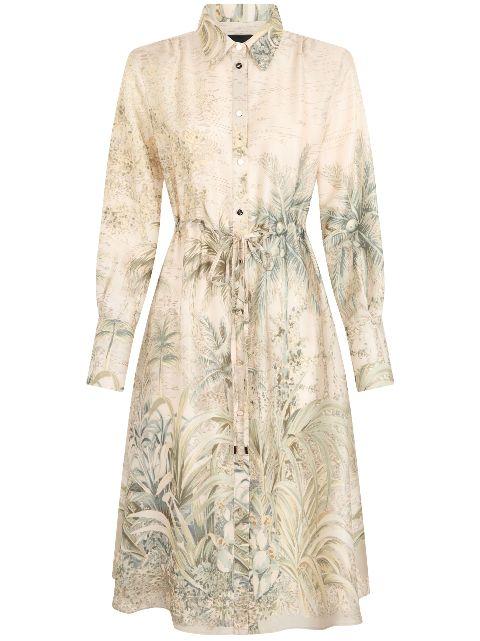 floral-print midi dress by LIU JO