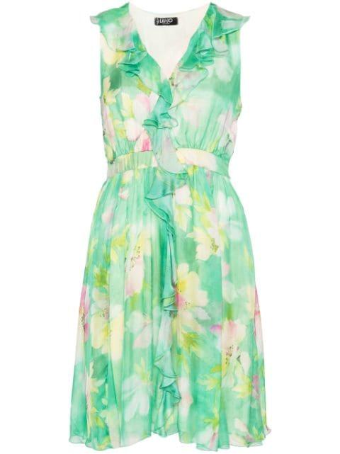floral-print mini dress by LIU JO