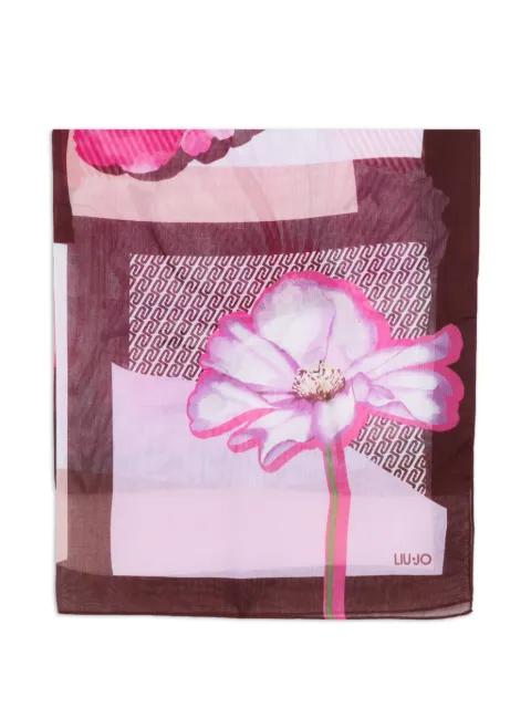 floral-print scarf by LIU JO