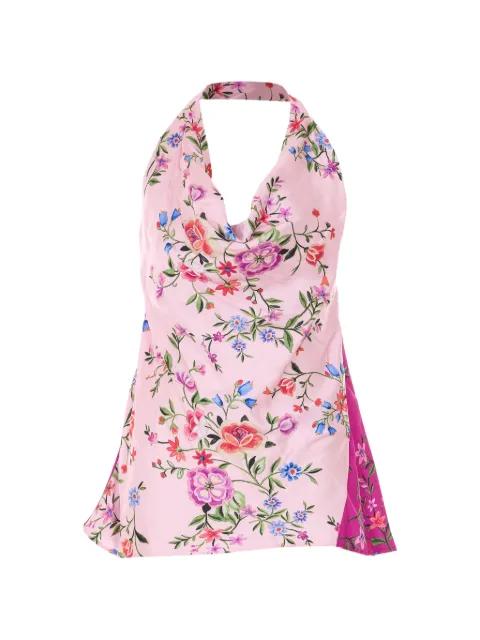floral-print top by LIU JO