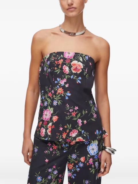 floral-print top by LIU JO
