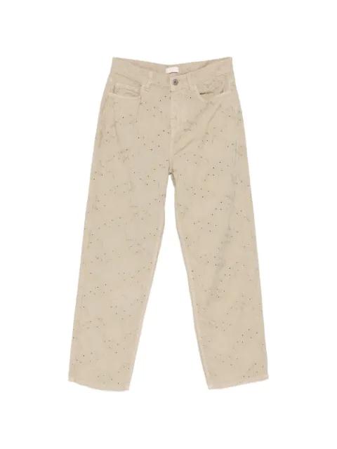 floral trousers by LIU JO