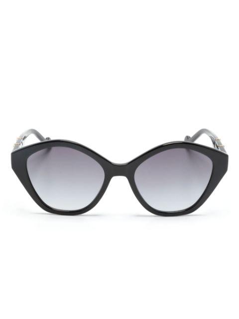 geometric-frame sunglasses by LIU JO