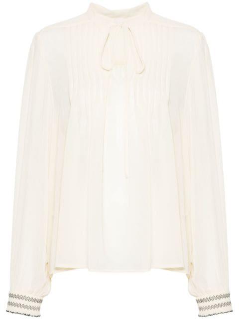 georgette crepe blouse by LIU JO