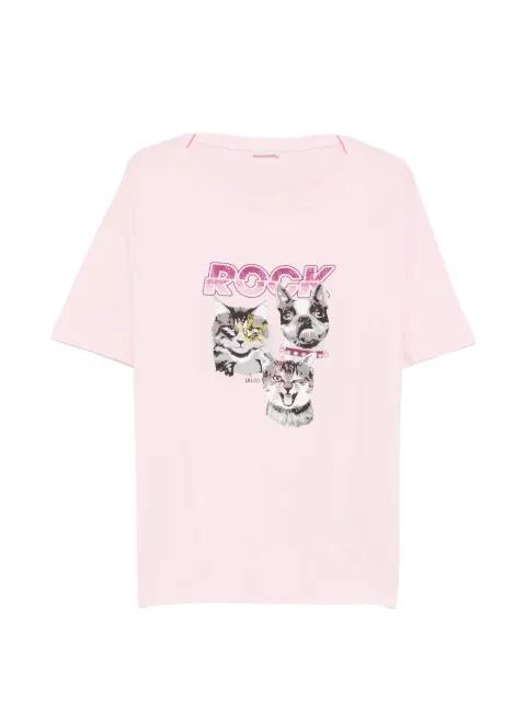 graphic-print T-shirt by LIU JO