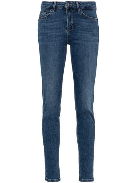 high-rise skinny jeans by LIU JO