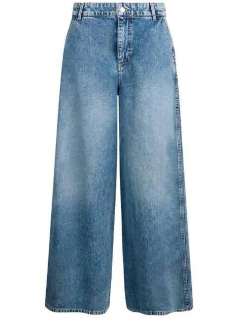 high-waisted flared jeans by LIU JO