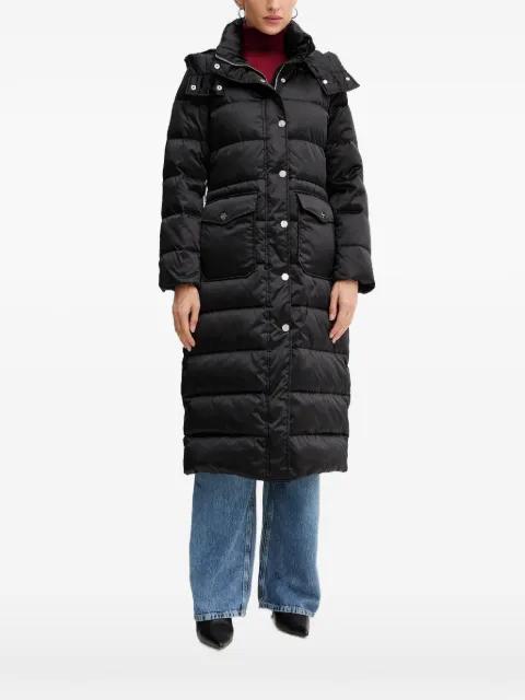 hoodied padded coat by LIU JO
