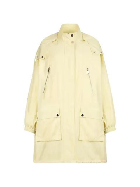 hoodied pocket parka by LIU JO