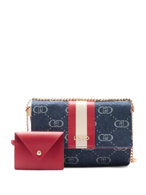 jacquard cross body bag by LIU JO