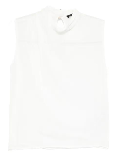 keyhole-neck sleeveless top by LIU JO