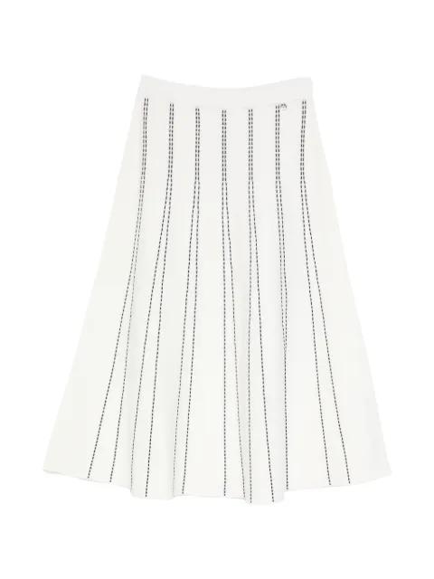 knit midi skirt by LIU JO