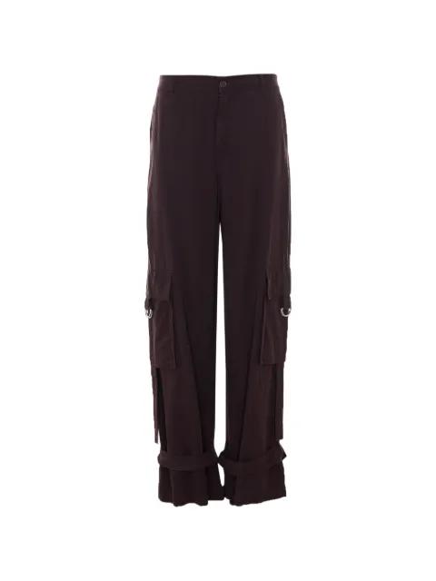 lace flared trousers by LIU JO