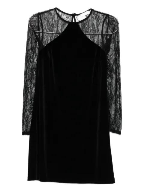 lace-panel mini dress by LIU JO