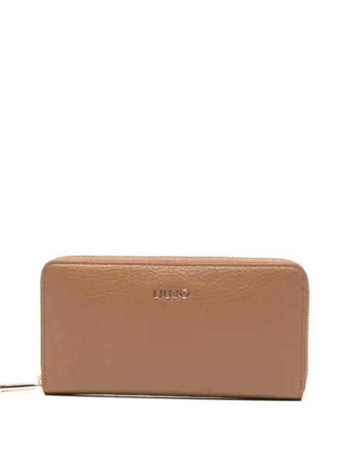 large monogram wallet by LIU JO