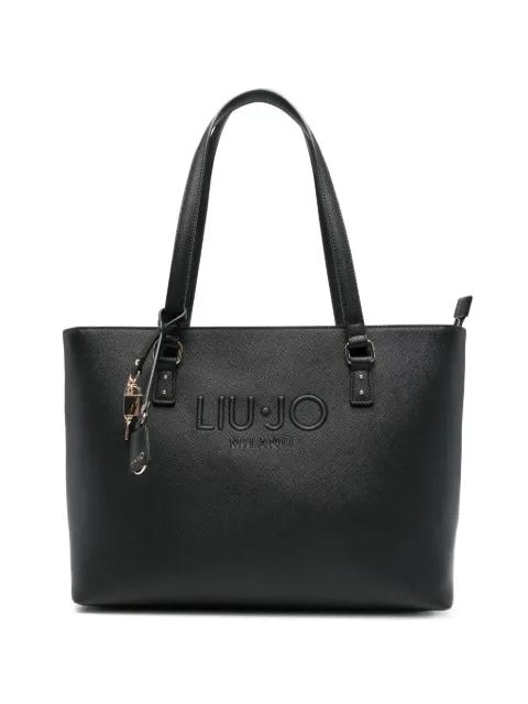 large tote bag with charm by LIU JO