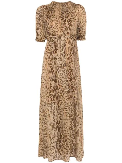 leopard-print maxi dress by LIU JO