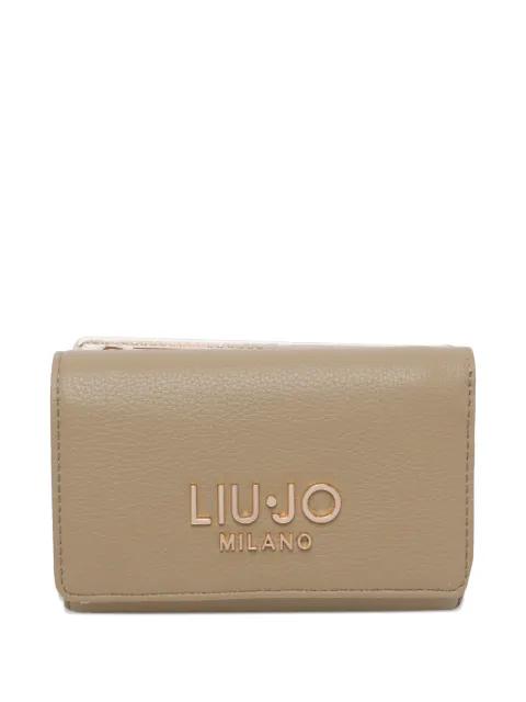 logo clip wallet by LIU JO