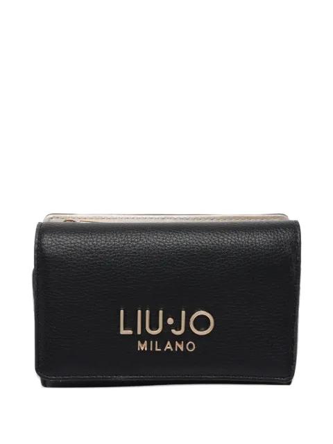 logo clip wallet by LIU JO
