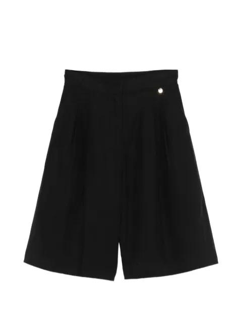 logo detail button shorts by LIU JO