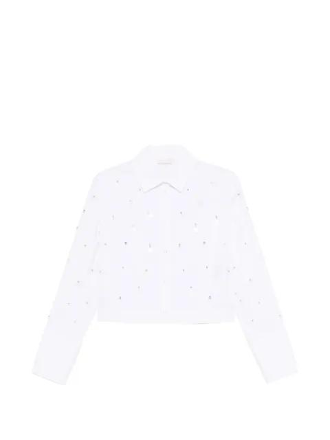 logo detail embellished shirt by LIU JO
