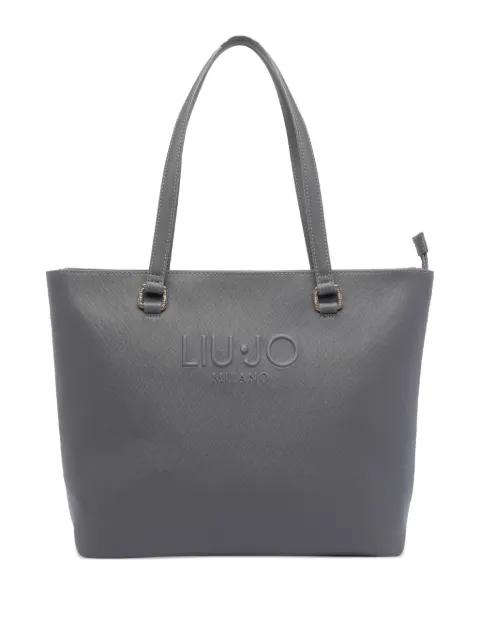logo-embossed tote bag by LIU JO
