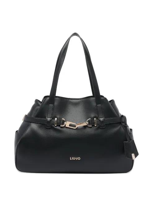 logo-lettering tote bag by LIU JO